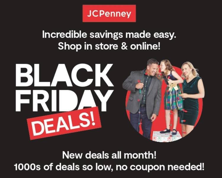 JCPenney Black Friday Sale Is Live